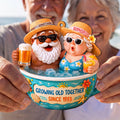 Personalized Wood Ornament Beach Couple Gift for Anniversary