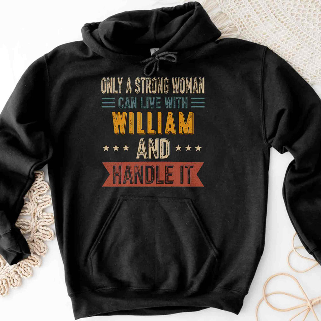 Personalized Strong Woman Custom T-shirt Hoodie Gift for Couples Shirt GradoCreations