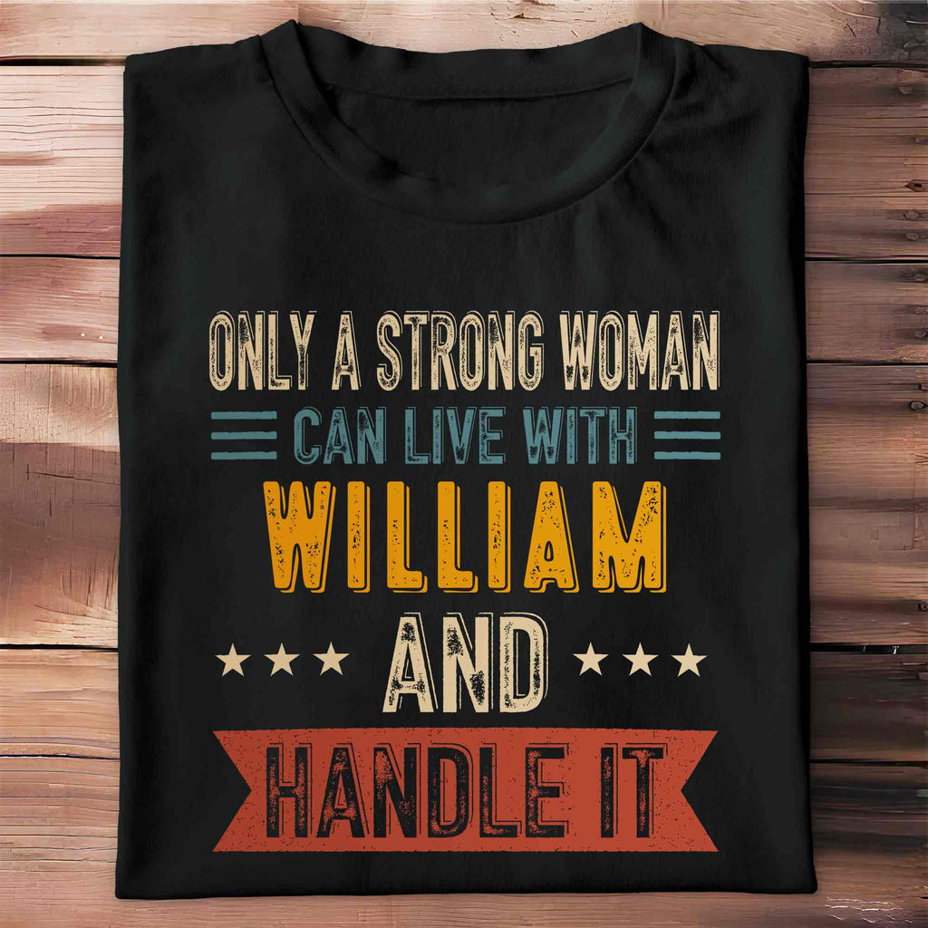Personalized Strong Woman Custom T-shirt Hoodie Gift for Couples Shirt GradoCreations