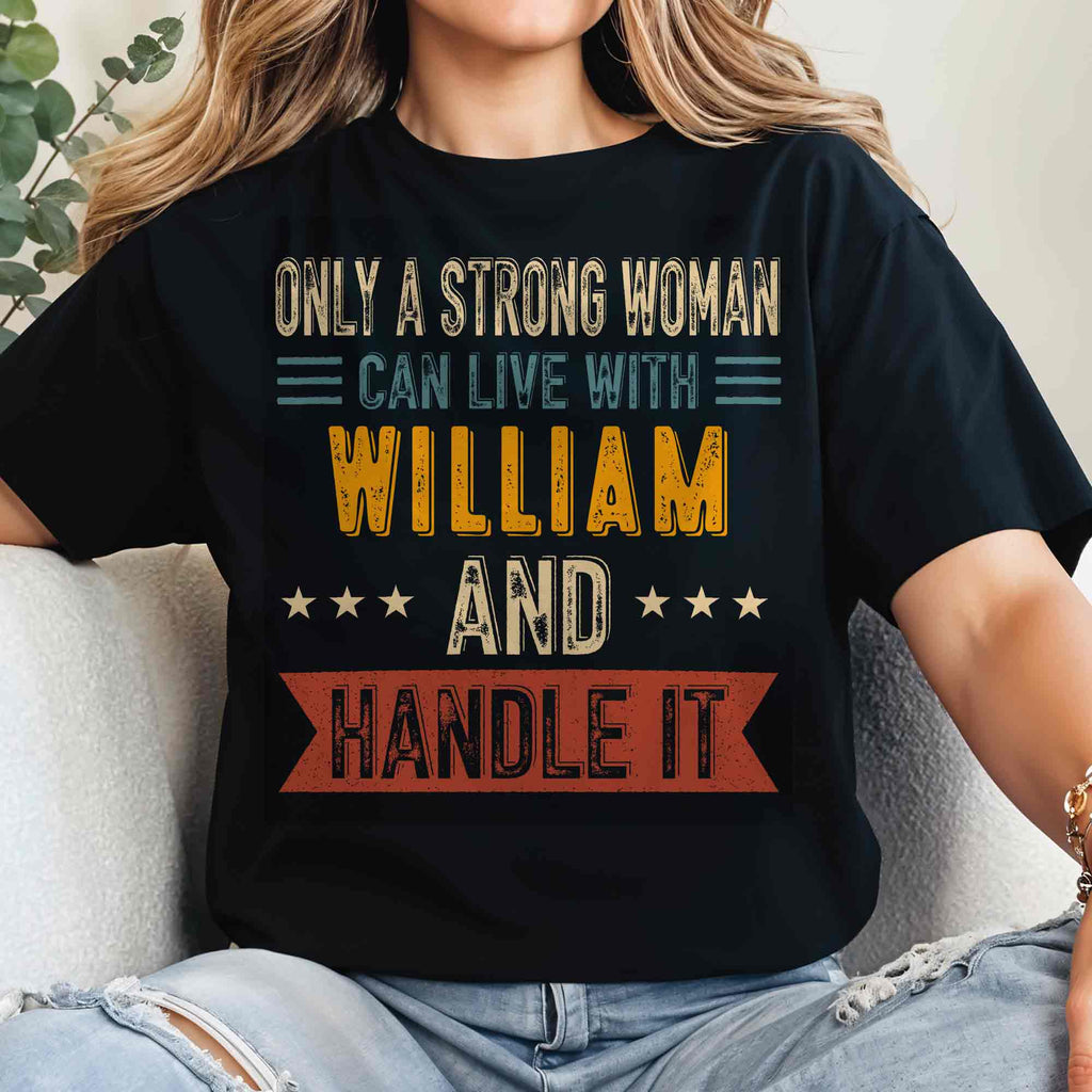 Personalized Strong Woman Custom T-shirt Hoodie Gift for Couples Shirt GradoCreations