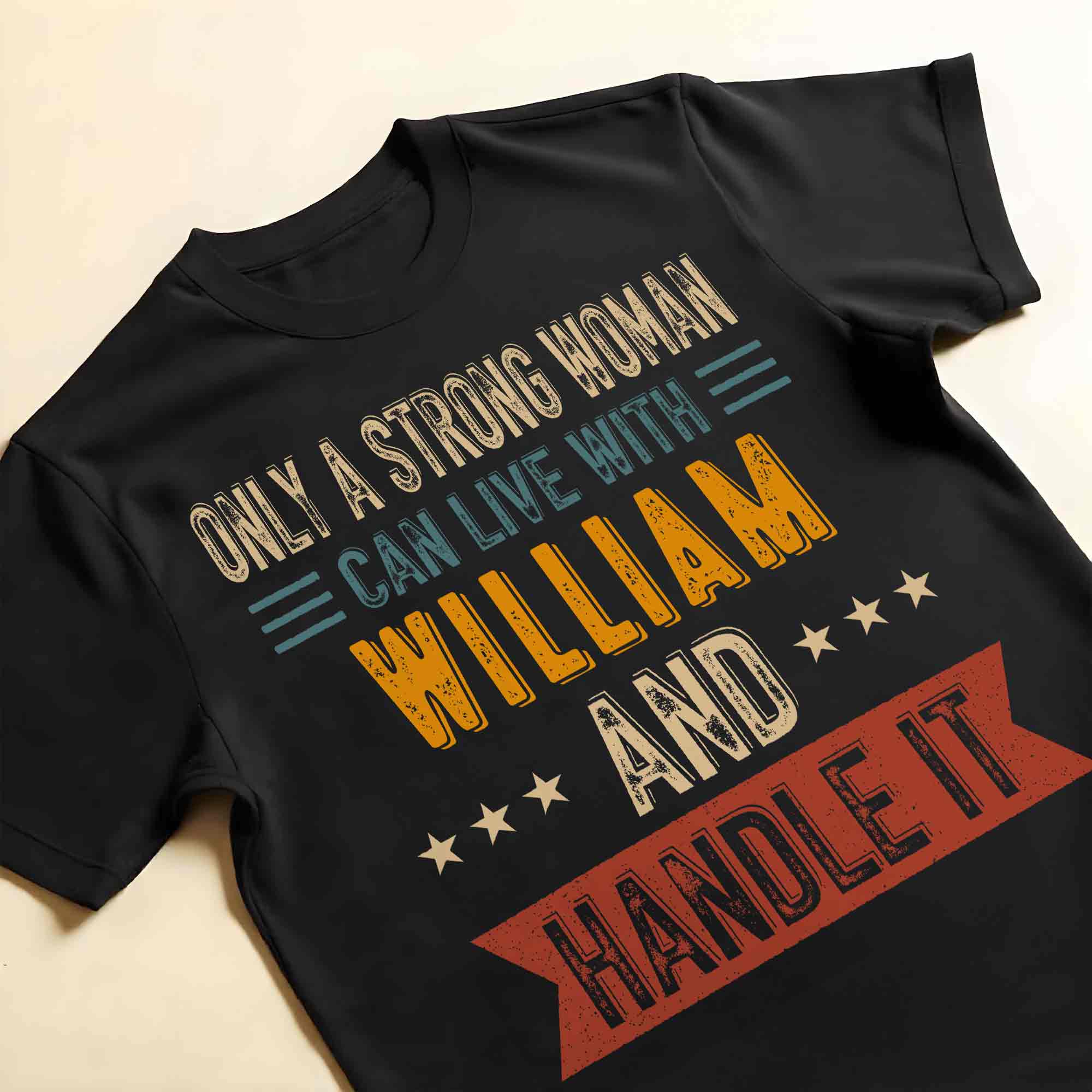 Personalized Strong Woman Custom T-shirt Hoodie Gift for Couples Shirt GradoCreations
