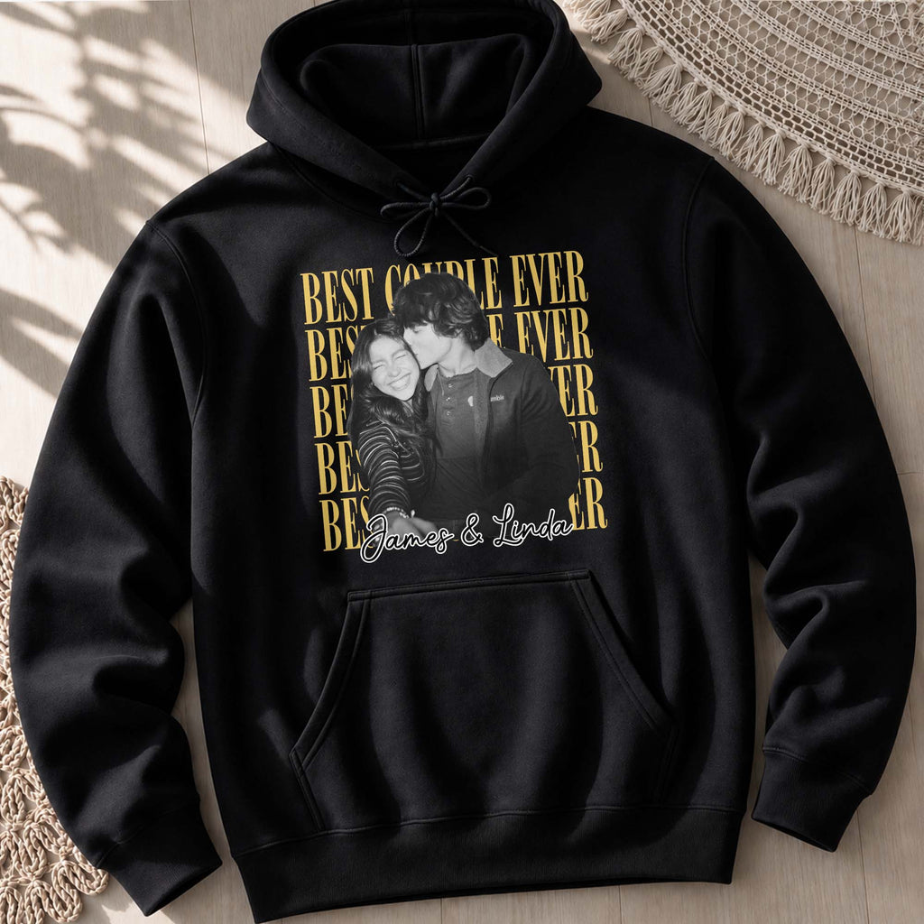 Personalized Couple Photo Upload Shirt Custom Names Gift Shirt GradoCreations