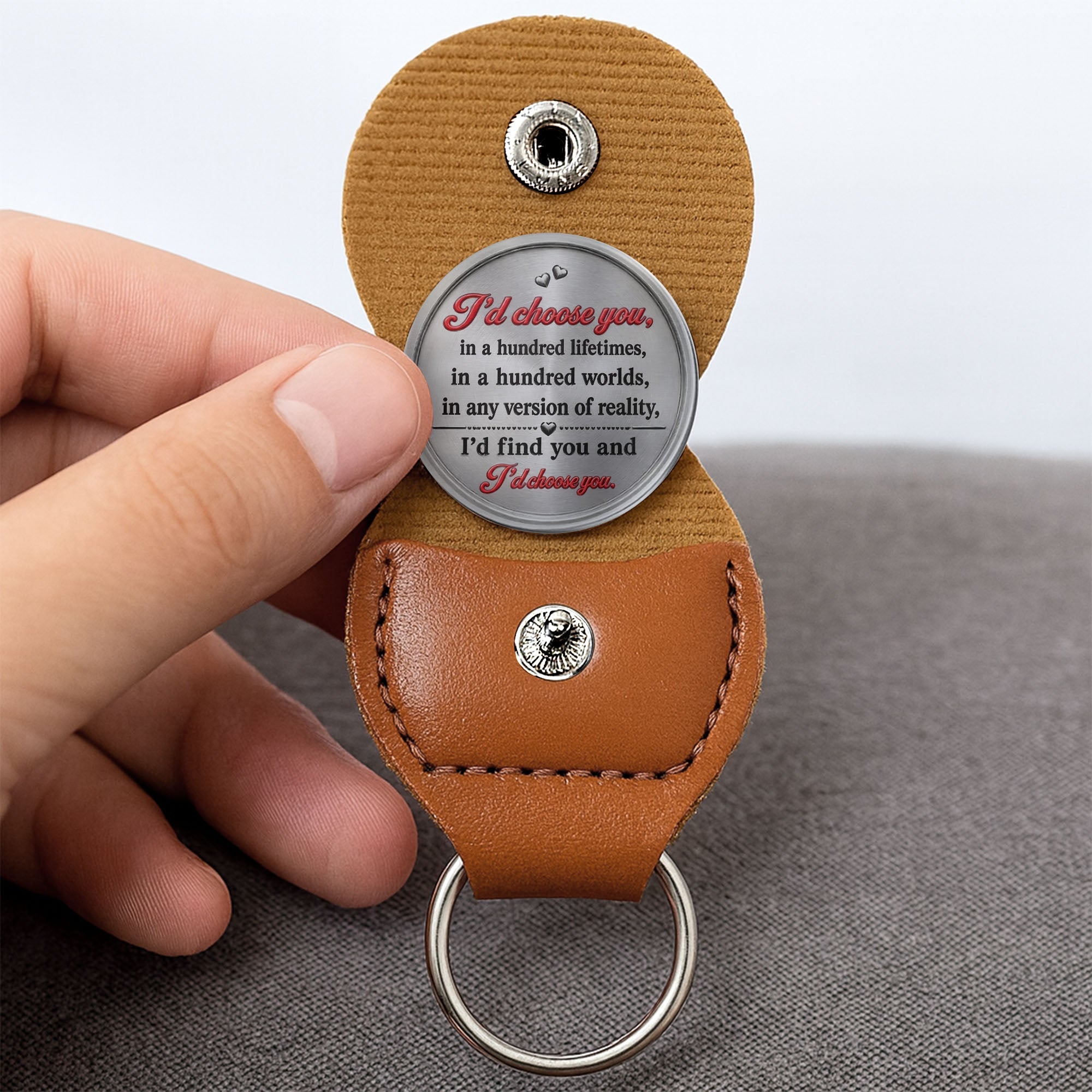 Personalized Pocket Hug Custom Name Gift for Couple Anniversary Pocket Hug GradoCreations
