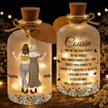 Personalized Short Bottle Light Custom Name Gift for Cousin Short Bottle Light GradoCreations