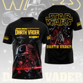 Personalized Star Wars Darth Vader AOP Shirt Gift for Movie Fans