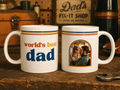 Personalized Photo Mug Best Dad Gift for Father's Day HN590 - Mug GradoCreations