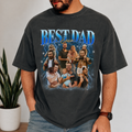 Personalized Vintage Photo Best Dad Ever Comfort Shirt Gift for Father's Day Comfort Shirt FIX GradoCreations