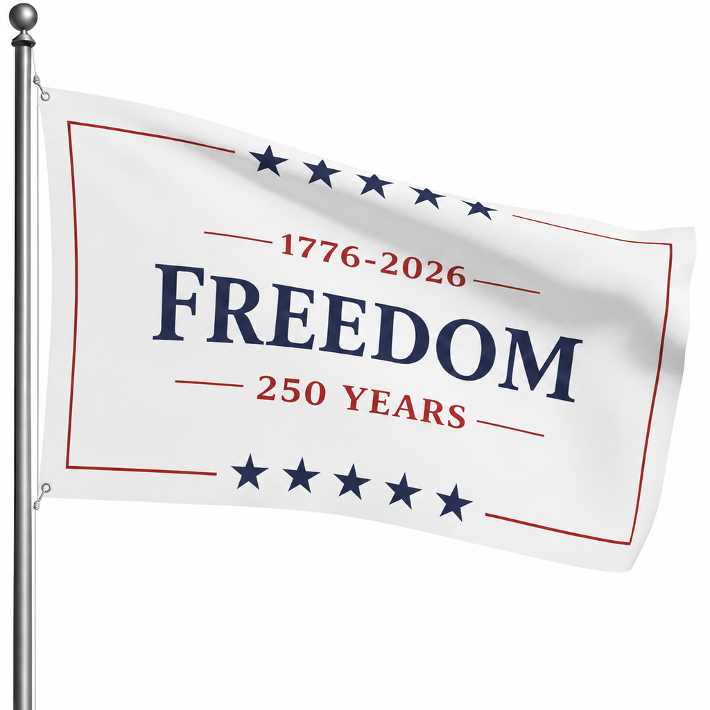 Personalized 250th Anniversary Freedom Garden Flag USA Gift HN590 - Banner House Flag GradoCreations