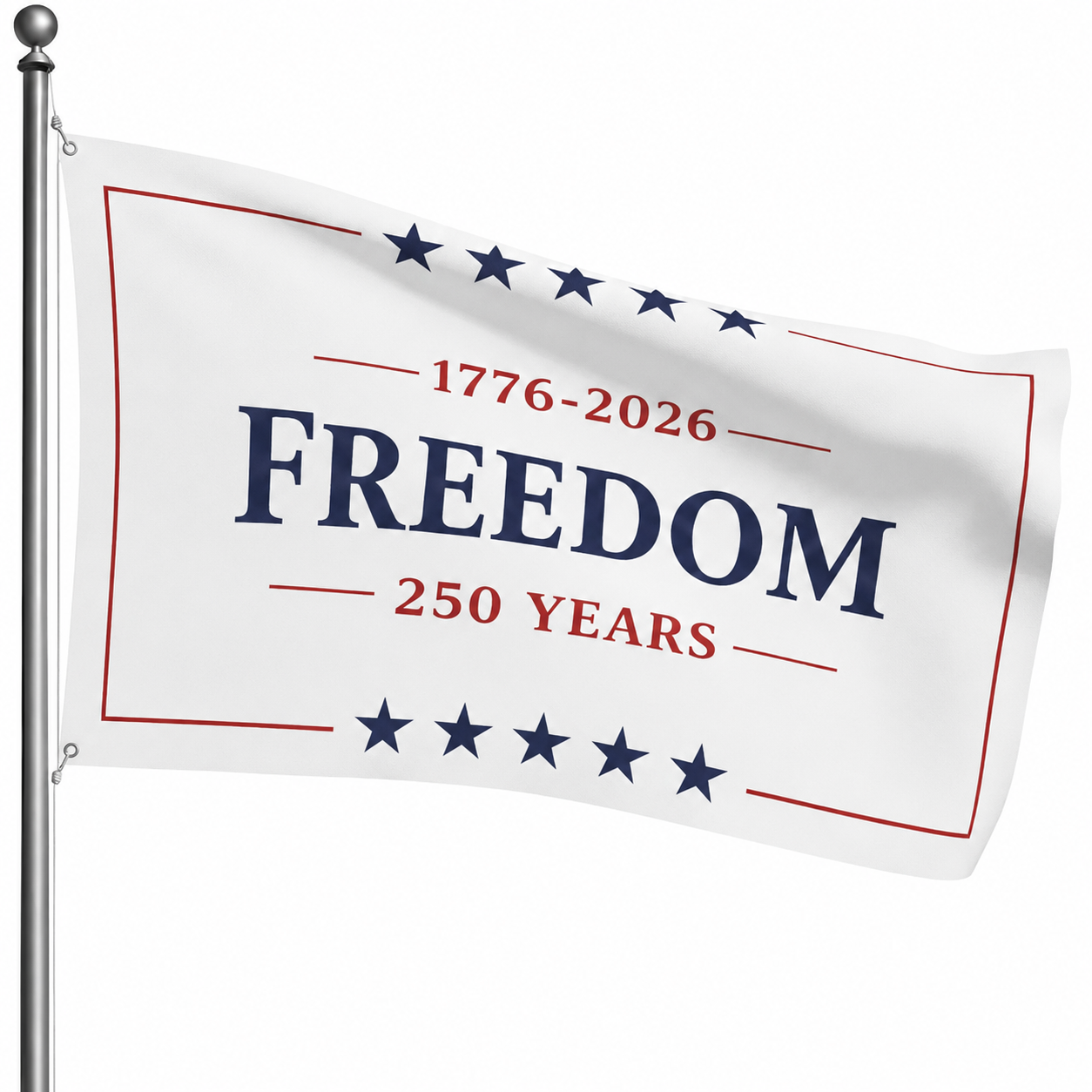Personalized 250th Anniversary Freedom Garden Flag USA Gift HN590 - Banner House Flag GradoCreations