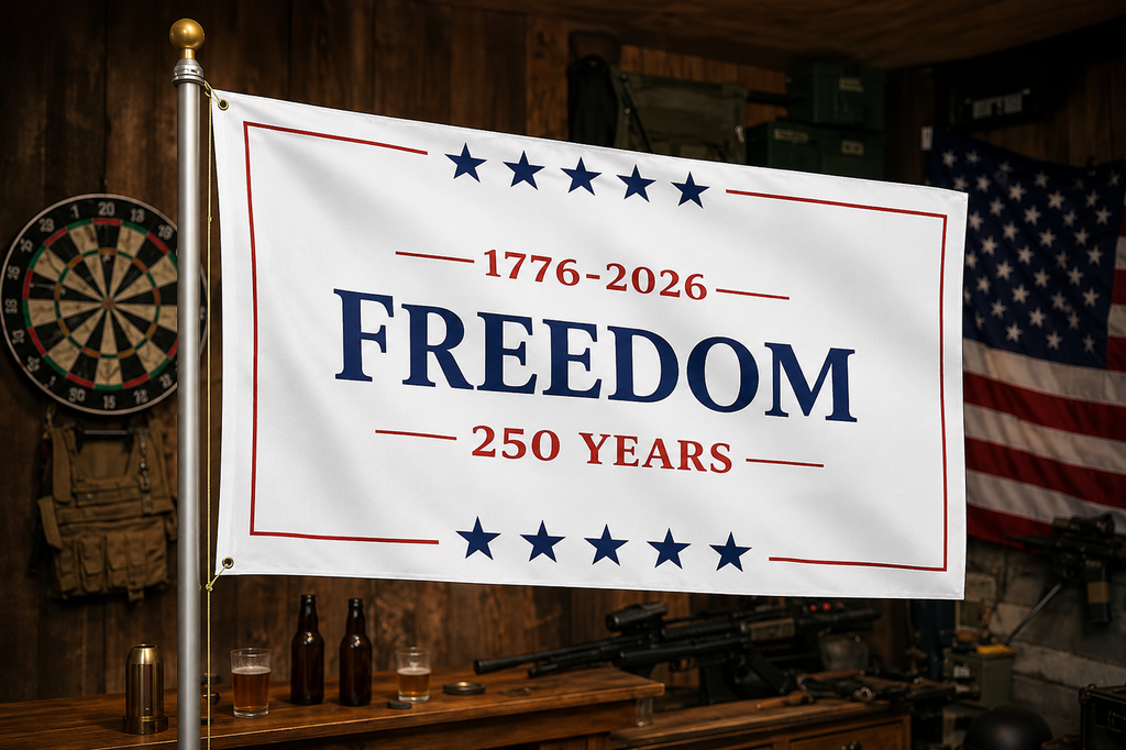 Personalized 250th Anniversary Freedom Garden Flag USA Gift HN590 - Banner House Flag GradoCreations