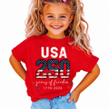 Personalized USA 250 Years Freedom Kids T-Shirt Gift HN590 - Kid T-Shirt GradoCreations