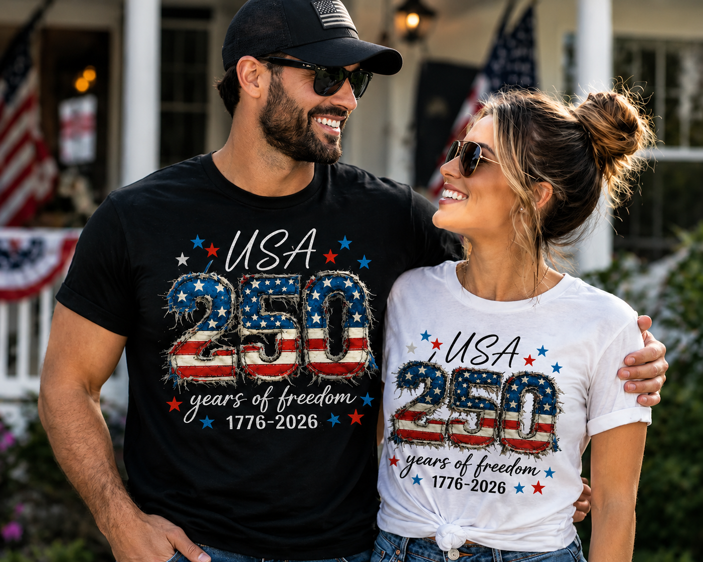 Personalized 4th of July Independence Day T-Shirt Gift HN590 - Tshirt Fix GradoCreations