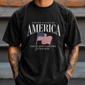 Personalized America 250th Anniversary Comfort Shirt Gift Comfort Shirt GradoCreations