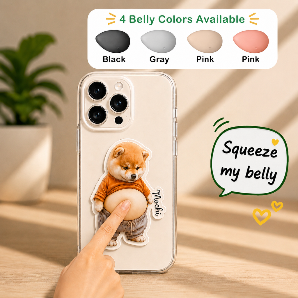 Personalized Photo Squishy Stickers Custom Pet Gift for Dog Mom Squishy Stickers Fix GradoCreations