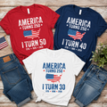 Custom USA Turns 250 T-Shirt Gift for 4th of July Celebration HN590 - Tshirt FIX GradoCreations