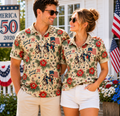 Custom Patriotic Polo Shirt 250 Years America Gift for Dad HN590 - Men's Polo Shirt fix GradoCreations
