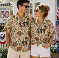 Personalized Hawaiian Shirt 250 Years America Celebration Gift for Dad HN590 - AOP Hawai Shirt GradoCreations