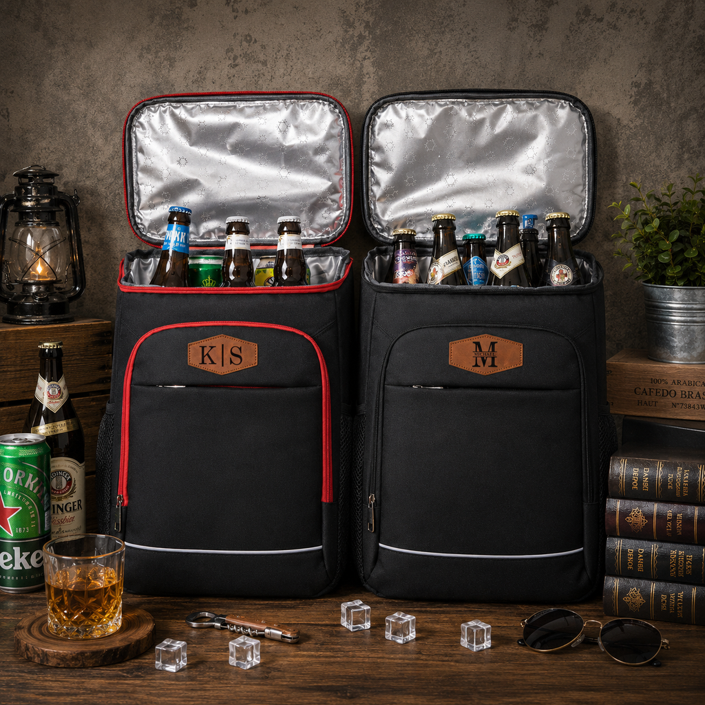 Personalized Cooler Backpack Gift for Dad Golf Lovers Cooler Bag Fix GradoCreations