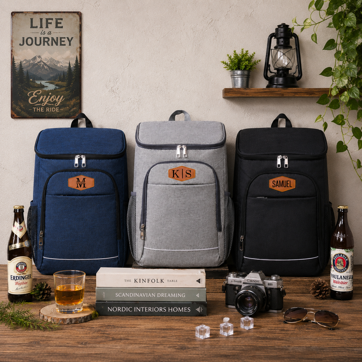 Personalized Cooler Backpack Gift for Dad Golf Lovers Cooler Bag Fix GradoCreations