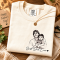 Custom Photo Comfort Shirt Gift for Dad Father's Day Comfort Shirt FIX GradoCreations