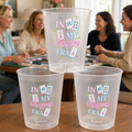 Personalized Frosted Cups Custom Name Gift for Mahjong Lovers Frosted Cups GradoCreations