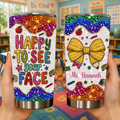 Personalized Stainless Steel Tumbler Custom Teacher Gift 20oz 30oz Tumbler GradoCreations