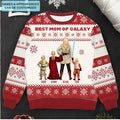Personalized Family Ugly Sweater Christmas Gift - Custom Name Design
