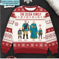Personalized Zelda Family Ugly Christmas Sweatshirt Gift