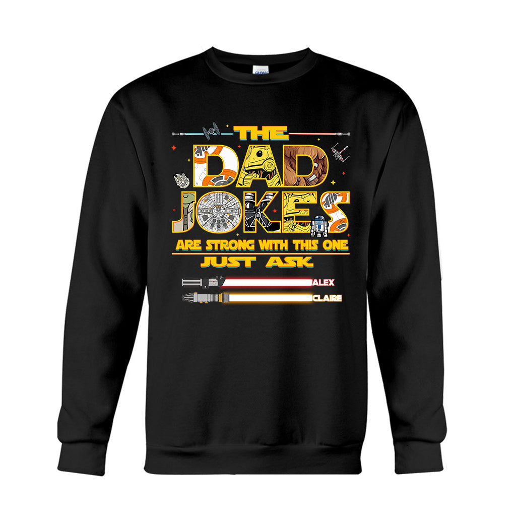 Personalized Dad Jokes T-Shirt and Hoodie Gift for Dad T-shirt & Hoodie GradoCreations