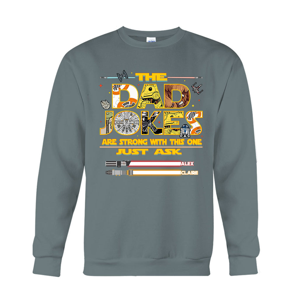 Personalized Dad Jokes T-Shirt and Hoodie Gift for Dad T-shirt & Hoodie GradoCreations