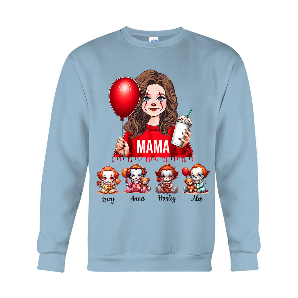 Personalized Mama of Nightmares T-Shirt & Hoodie Gift for Mom T-shirt & Hoodie GradoCreations