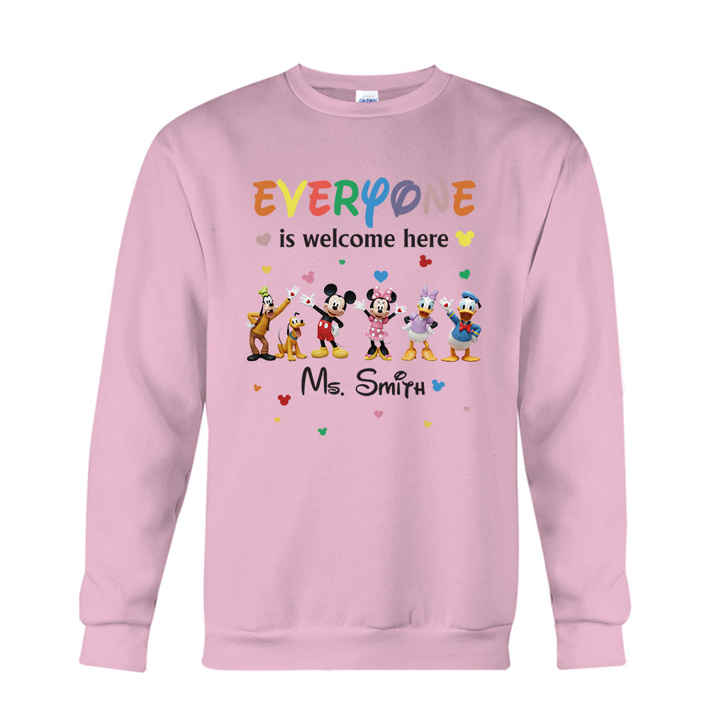 Personalized 'Everyone Is Welcome Here' T-shirt & Hoodie for Kids T-shirt & Hoodie GradoCreations