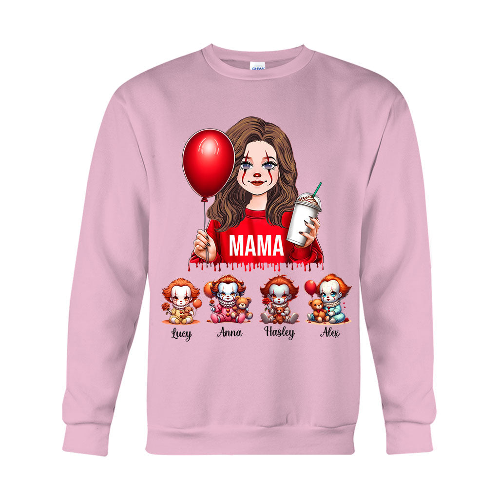 Personalized Mama of Nightmares T-Shirt & Hoodie Gift for Mom T-shirt & Hoodie GradoCreations
