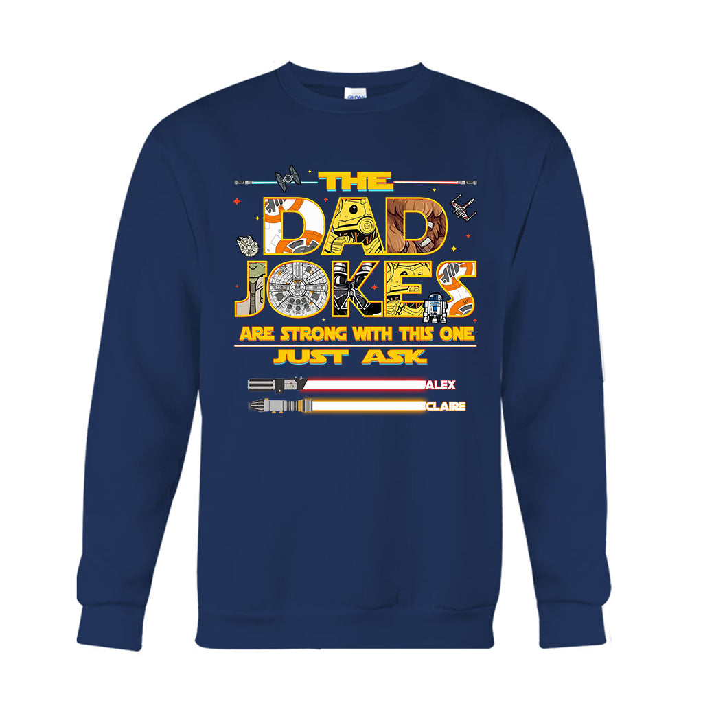 Personalized Dad Jokes T-Shirt and Hoodie Gift for Dad T-shirt & Hoodie GradoCreations