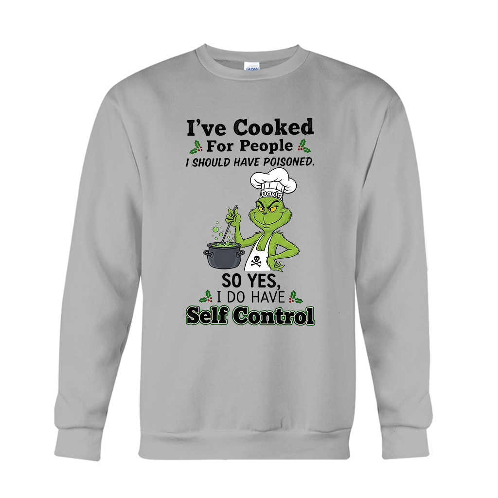 Personalized Funny Grinch T-shirt & Hoodie Gift for Christmas T-shirt & Hoodie GradoCreations
