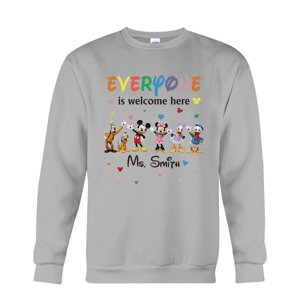 Personalized 'Everyone Is Welcome Here' T-shirt & Hoodie for Kids T-shirt & Hoodie GradoCreations