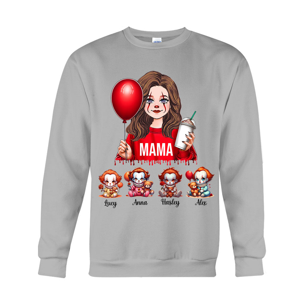 Personalized Mama of Nightmares T-Shirt & Hoodie Gift for Mom T-shirt & Hoodie GradoCreations