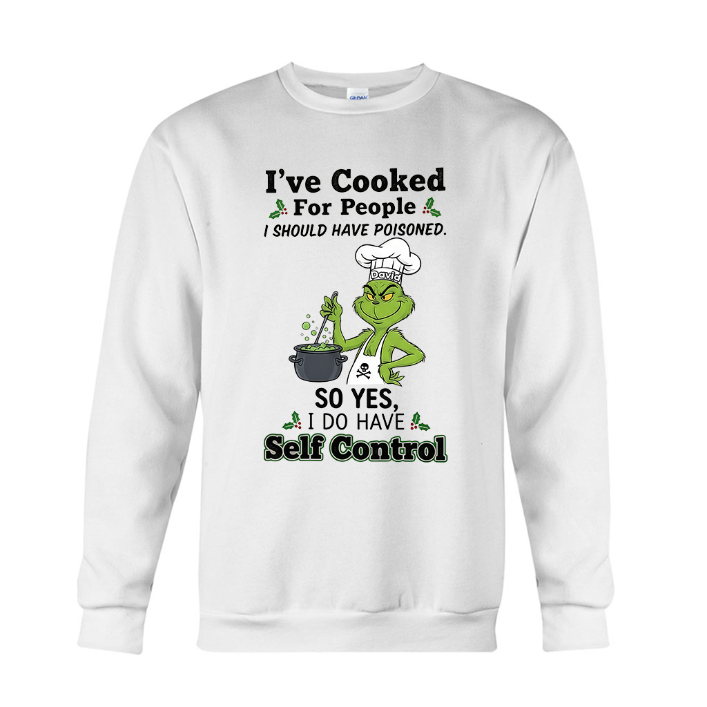 Personalized Funny Grinch T-shirt & Hoodie Gift for Christmas T-shirt & Hoodie GradoCreations