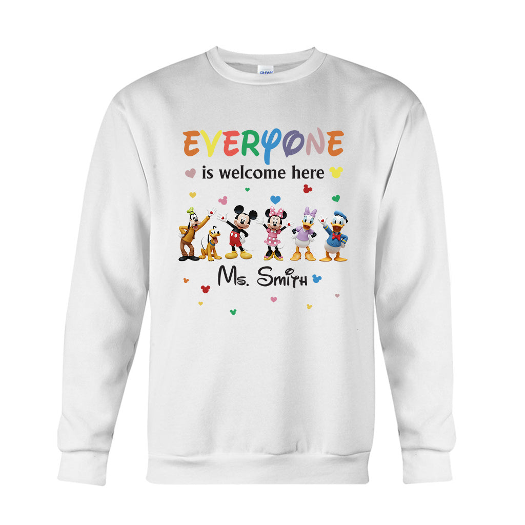 Personalized 'Everyone Is Welcome Here' T-shirt & Hoodie for Kids T-shirt & Hoodie GradoCreations