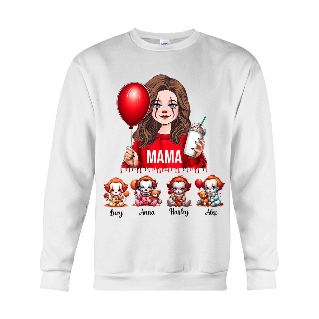Personalized Mama of Nightmares T-Shirt & Hoodie Gift for Mom T-shirt & Hoodie GradoCreations