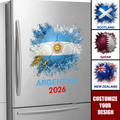 Personalized Country Flag Decal for World Cup 2026 Soccer Fans