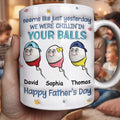 Personalized Funny Dad Coffee Mug Custom Gift for Father's Day Edge-to-edge Mug GradoCreations