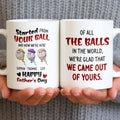 Personalized Coffee Mug Custom Message Gift for Dad Father's Day Edge-to-edge Mug GradoCreations