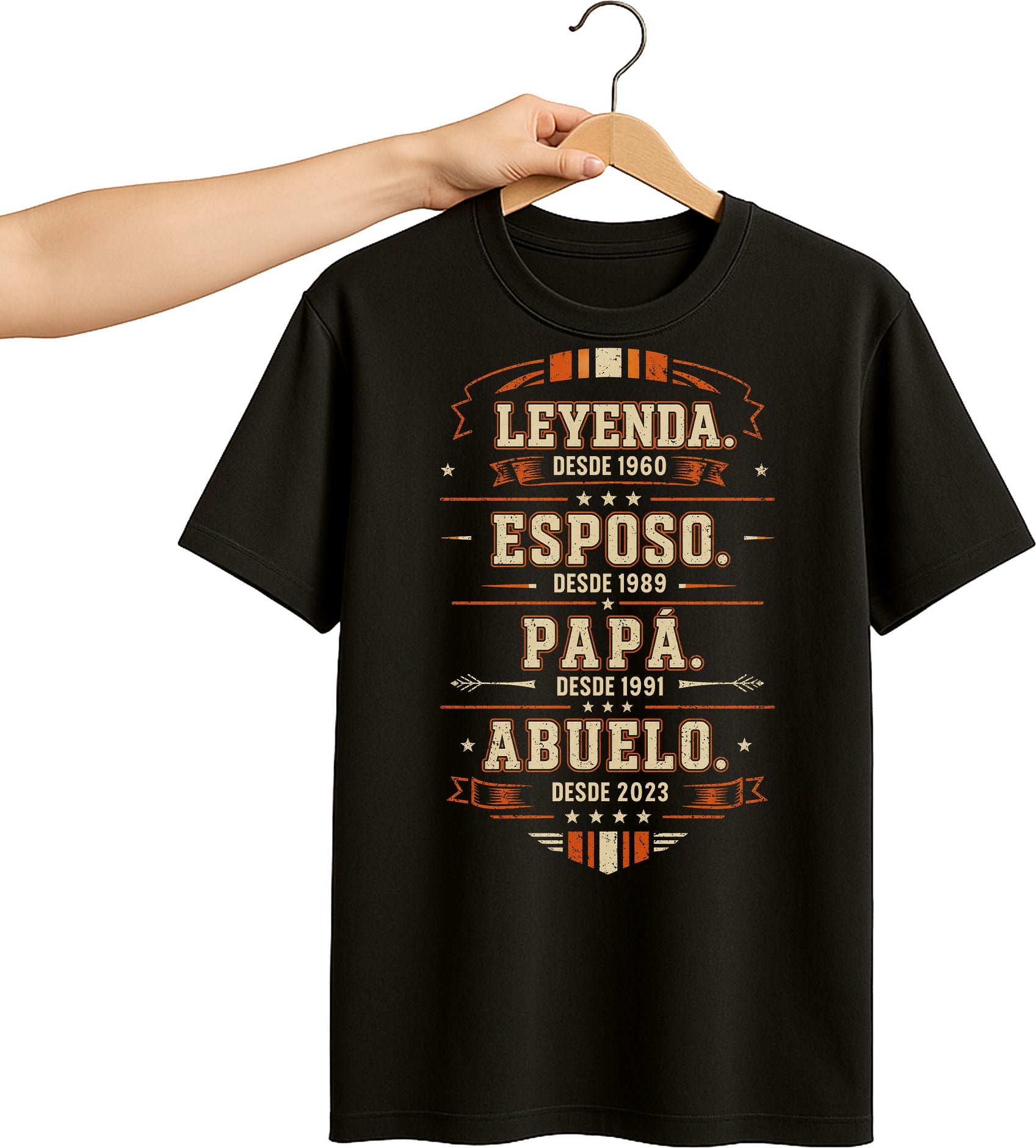 Personalized Custom Unisex T-shirt & Hoodie Gift for Dad Shirt GradoCreations