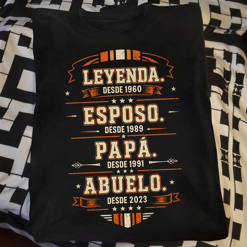 Personalized Custom Unisex T-shirt & Hoodie Gift for Dad Shirt GradoCreations