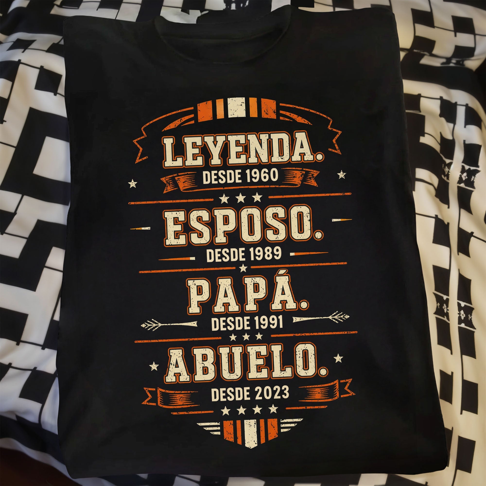 Personalized Custom Unisex T-shirt & Hoodie Gift for Dad Shirt GradoCreations