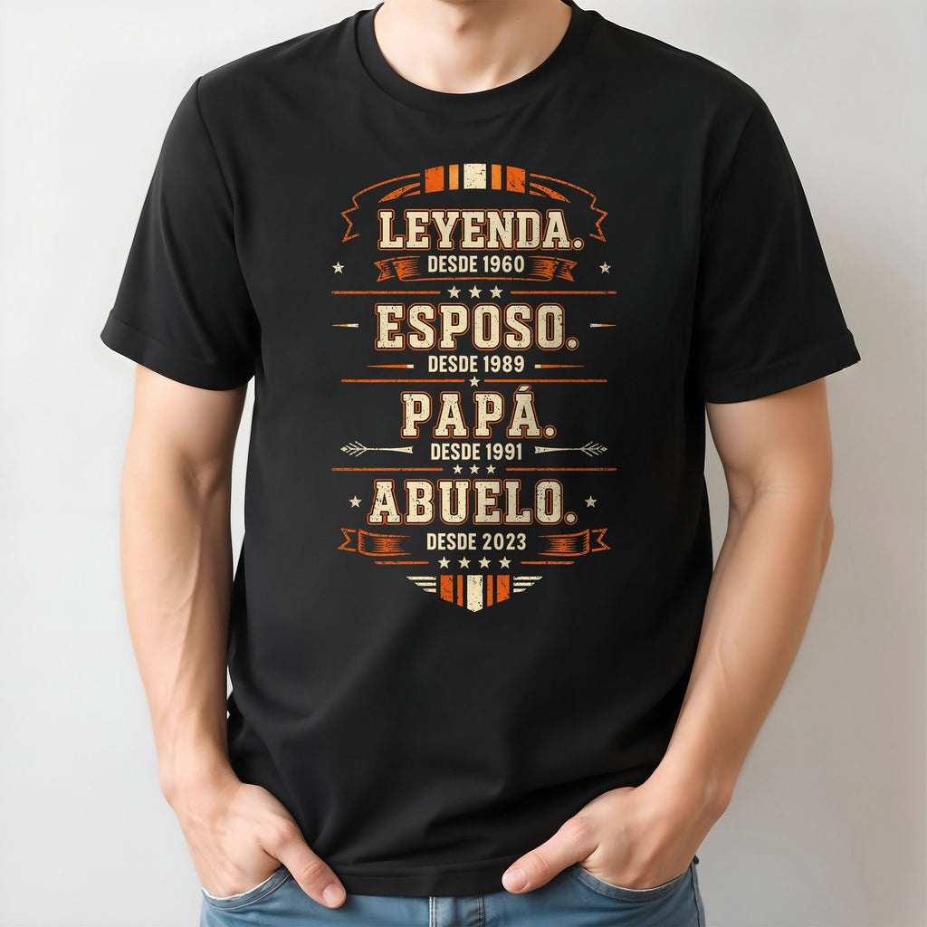 Personalized Custom Unisex T-shirt & Hoodie Gift for Dad Shirt GradoCreations