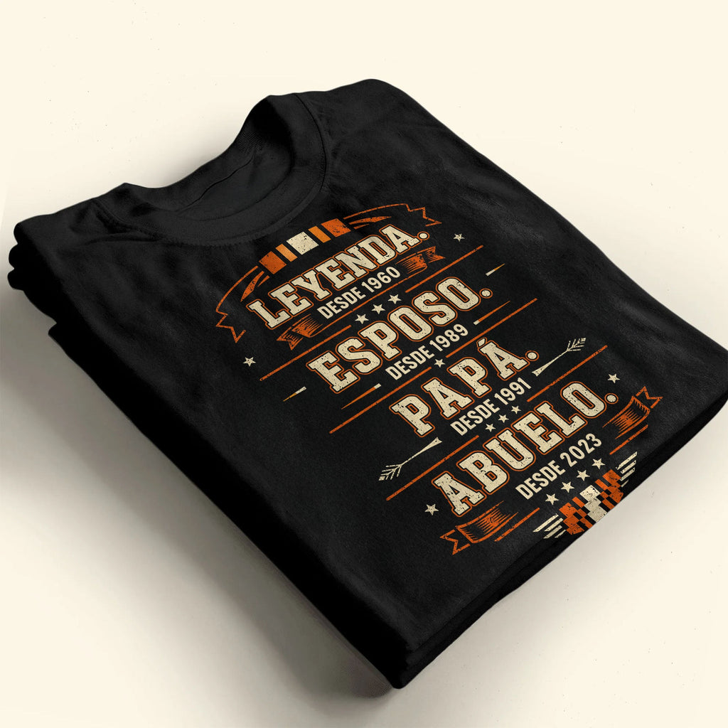 Personalized Custom Unisex T-shirt & Hoodie Gift for Dad Shirt GradoCreations