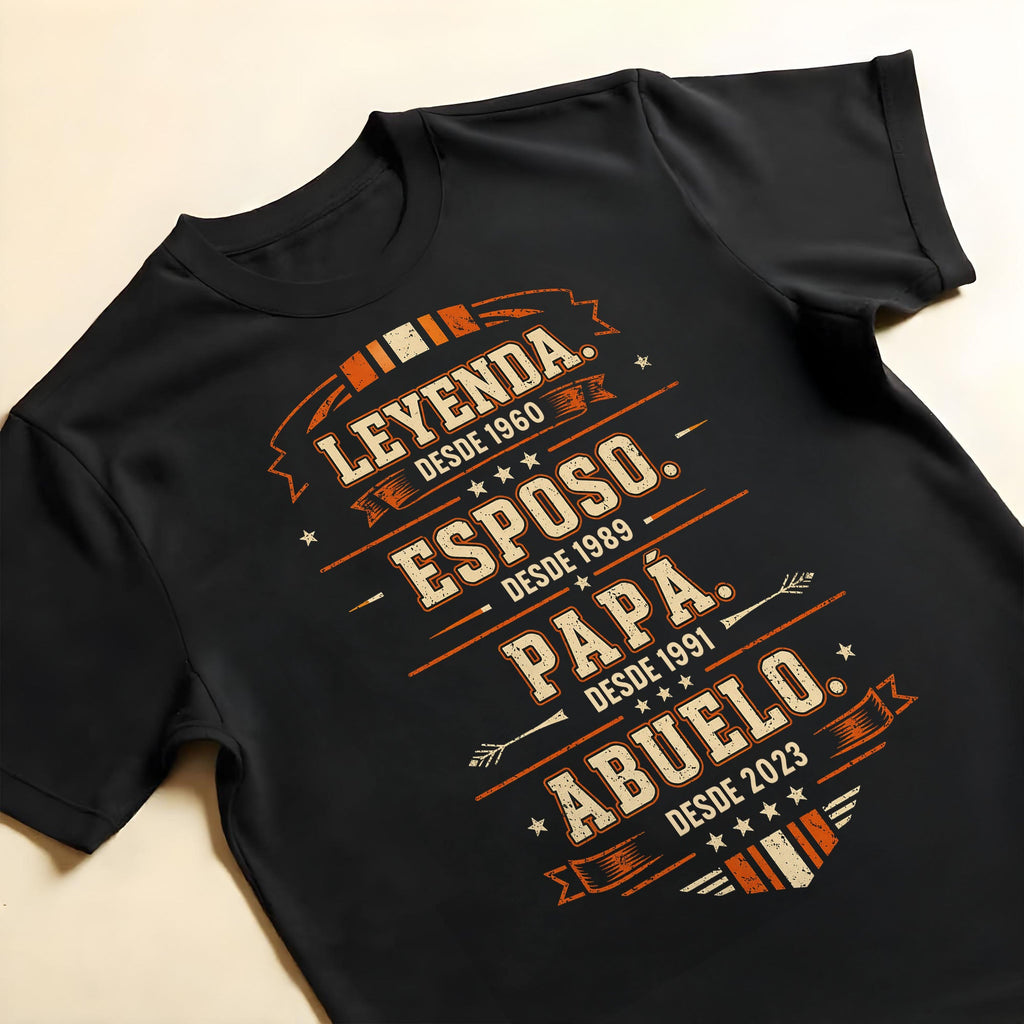 Personalized Custom Unisex T-shirt & Hoodie Gift for Dad Shirt GradoCreations