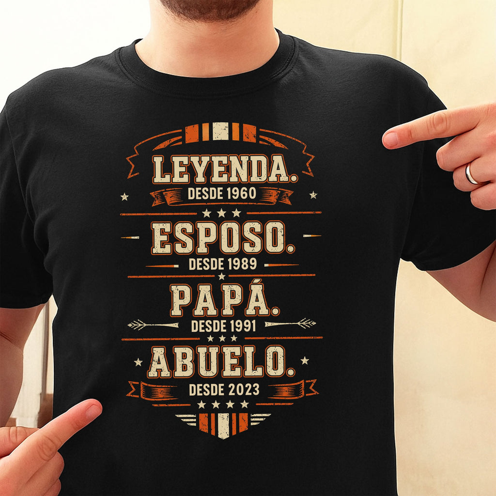 Personalized Custom Unisex T-shirt & Hoodie Gift for Dad Shirt GradoCreations